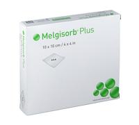 Melgisorb Plus Ster 10 x cm Compresses pc(s)
