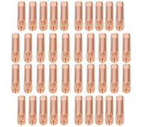 Melgweldr Lot de 35 embouts de contact de soudage MIG 11-30 0,1 cm compatibles avec les pistolets de soudage Forney, Binzel, Clarke et Lincoln Tweco MIG 100L Mini pistolet de soudage MIG (11-30 0,1