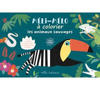 Méli-mélo à colorier : Les animaux sauvages