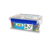 Meli Minis EDU 1400 | 1400 Blocs de Construction colorés pour la Construction créative | Jouet de Construction pour Enfants à partir de 3 Ans | Parfait pour Les mosaïques, Les modèles 3D et Les