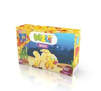 Meli Minis Fisch 250 | Jouet créatif à emboîter à partir de 3 Ans | 250 Blocs de Construction colorés pour modèles 2D et 3D | Favorise la motricité Fine et l'imagination