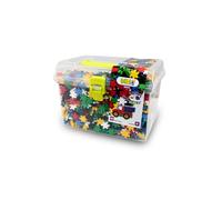 Meli Minis Travel Box 2500-2500 Blocs de Construction colorés pour Jeux créatifs - avec boîte de Voyage Pratique