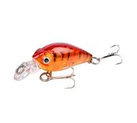Meliaen 1pc 45mm 3.5g appâts de pêche leurre Artificiel Dur manivelle Basse wobbler Japon Topwater vairon leurres de Poisson(FSA23 A)