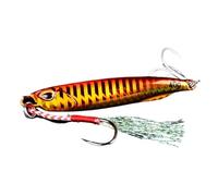 Meliaen 5 pièces/boîte Japonais en métal moulé Jig cuillère 10/15/20/30/40/50g Shore Casting gabarits Poisson Bar de mer leurre de pêche appâts artificiels(60G)