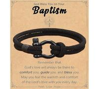 Meliatomia Bracelet « To My Boys » - Cadeau pour fils, petit-fils, neveu, frère, anniversaire, remise de diplôme, Noël pour adolescent, One Size, Acier inoxydable, Pas de gemme