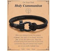 Meliatomia Bracelet « To My Boys » - Cadeau pour fils, petit-fils, neveu, frère, anniversaire, remise de diplôme, Noël pour adolescent, One Size, Acier inoxydable, Pas de gemme