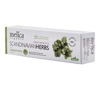 Melica Organic Dentifrice aux herbes scandinaves, dentifrice biologique à base d'herbes scandinaves avec extrait de mousse d'islande, 100 ml
