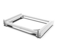Meliconi - Base Move Slim : Base Anti-Vibration avec Roues et Freins, pour Lave-Linge ou Sèche-Linge SLIM, Capacité 250 kg, Blanc