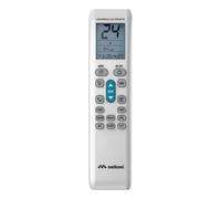Meliconi Télécommande universelle AC50 – Compatible 99 % des appareils, mémoire – Blanc