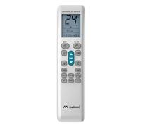 Meliconi Télécommande universelle AC50 – Compatible 99 % des appareils, mémoire – Blanc