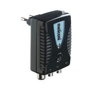 Meliconi - Amplificateur de signal d'antenne AMP200 - Amplification x10 - Prêt à l'emploi - 1 prise d'entrée et 2 prises de sortie