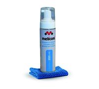 Meliconi C200 Foam Flacon de Mousse nettoyante 200 ML + Chiffon Antistatique Bleu