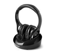 Meliconi Casque TV HP600 Pro sans fil avec station d'accueil Noir Autonomie 8h Portée 100m