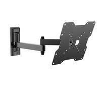 Meliconi Support mural TV CME EDR200 – double bras inclinable, 26–40" VESA 75/100/200 Noir