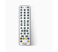 Meliconi TÉLÉCOMMANDE Universelle 2 en 1 pour TV ET DÉCODEUR, Facile À Nettoyer