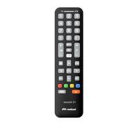 Meliconi Easytel 2+, Télécommande Universelle 2 en 1 pour TV et Décodeur | Compatible avec Samsung, LG, Sony et Nombreuses Autres Marques, Remplace les Télécommandes de 2 Appareils, TNT et Satellite