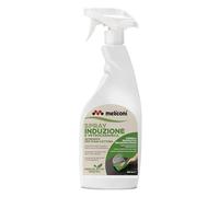 Meliconi Eco Spray induction et vitrocéramique, nettoyant pour plaques de cuisson, formule enzymatique, sans acide, rinçage facile, 500 ml