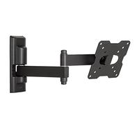 Meliconi Support mural CME EDR100 – Double bras inclinable & orientable – Noir 14-25"