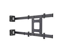 Meliconi Flag TV Support pour TV 55-82" Idéal pour Faire pivoter n'importe Quel téléviseur à 90°, VESA 200-300-400-600 Noir