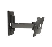 Meliconi Support mural TV ER-100 Flat inclinable et orientable 14-25 pouces Noir