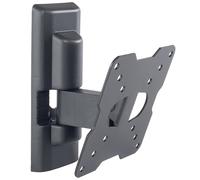 Meliconi - Support Mural TV Inclinable ETR 100 Flat - pour TV 14" à 25" - VESA 50/75/100