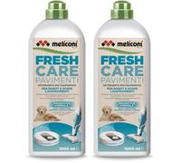 Meliconi Fresh Care, Détergent Sols pour Robots Laveurs et Balais Laveurs (Lot de 2)