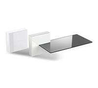 Meliconi GHOST CUBES SHELF BLANC Cache câble modulaire avec étagère Blanc