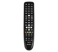 Meliconi Gumbody Personal 4 plus IR Wireless TV Remote Control Black Rubber Philips