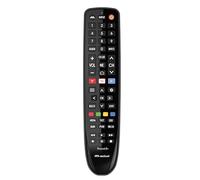 Meliconi Télécommande GUMBODY Personal 9+ pour TV HISENSE – Corps caoutchouc anti‑choc