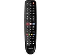Meliconi Gumbody Personal 9+ Télécommande TV compatible Hisense Noir 806081