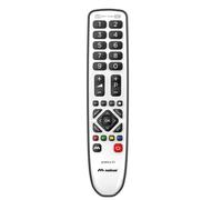 Meliconi Télécommande universelle PRATICO 2+ TV & décodeur TNT/Sat 100% fonctions d'origine gomme