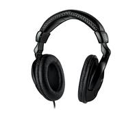 Meliconi - Casque TV Filaire analogique HP50 Plus - Noir - Câble 5m Anti-Noeuds - Contrôle Volume sur Fil