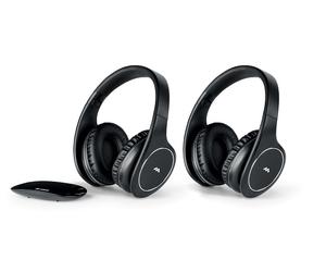 Meliconi HP Easy Digital Bundle Écouteurs Avec fil &sans fil Arceau Micro-USB Noir