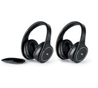 Meliconi - Kit de 2 casques TV digital DUO HP EASY DIGITAL - sans fil avec base émettrice compacte - Autonomie 8h - Portée 100m