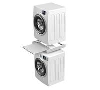 Meliconi - Kit de superposition universel BASE TORRE GREEN+ pour lave-linge et sèche-linge - Ultra-résistant - Anti-vibrations