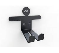 Meliconi Universal Pedal Wall Bike Holder Argenté Black