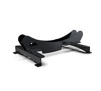 Meliconi MyBike Support universel pour vélo de terre, support de vélo de sol pour extérieur et intérieur, épaisseur en caoutchouc réglable, 4 caoutchoucs stabilisants, noir