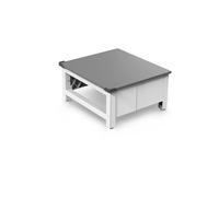 Meliconi - Réhausseur universel BASE SPACE BRIDGE - H30cm - Pour appareil électroménager - Hauteur réglable