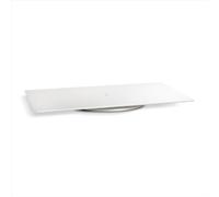Meliconi Rotobase Elite M , Support TV ou Moniteur Pivotant à 360°, Universel, Blanc, Capacité Maximale 70 kg