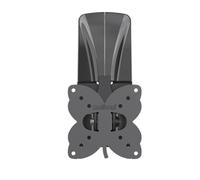 Meliconi Slimstyle Plus 100 St, Support Mural pour TV, Plaque de plâtre, Inclinaison, Rotation (Tilt et Rotation), pour TV de 14" à 32", Vesa 50-75-100, fabriqué en Italie