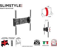 Meliconi SlimStyle Plus 400 ST 2,08 m (82 pouces) Noir