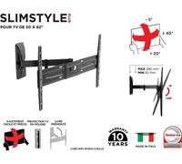 Meliconi SlimStyle Plus 600 SR 2,08 m (82 pouces) Noir