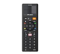 Meliconi Télécommande Universelle Solar TV – Écologique, Recharge Solaire/USB, Sans piles jetables