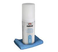 Solution de Nettoyage MELICONI C-150 - avec Chiffon en Microfibre pour Nettoyer Les écrans de télévision, Les moniteurs d'ordinateur, Les Smartphones, Les LCD, Les plasmas, sans Traces 150 ML