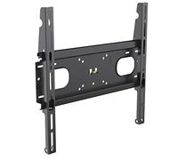 Meliconi SlimStyle Plus Space System Flat 400XL - Support Mural Fixe pour téléviseurs à écran Plat de 32" à 82", VESA 200-300-400 mm. Noir