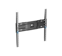 Meliconi SpaceSystem Flat 400 Slim - Support TV Mural Ultra Fin pour TV 40"-82", VESA 200x200/300x300/400x400, portée 50kg, Convient également pour plaques de plâtre, fabriqué en Italie