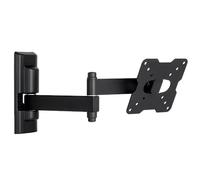 Meliconi - Support Mural TV Inclinable et Orientable EDR 100 Flat - Grand Angle - pour TV 14" à 25" - 50/75/100