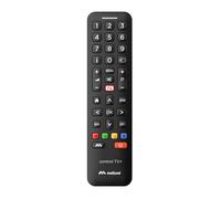 Meliconi - Télécommande universelle CONTROL TV+ pour une TV - 100% fonctions d'origine - Accès direct Netflix - programmation simple