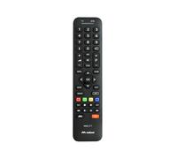 Meliconi - Télécommande universelle EASY 2.1 pour 1 TV + 1 décodeur TNT SAT ou ADSL- 100% fonctions d'origine - Touches Smart Tv