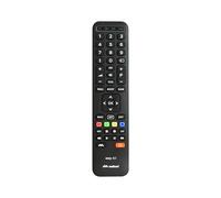 Meliconi Noir 1.8x4.6x19.3cm Easy 4.1 - Télécommande Universelle Pour 4 Appareils Noir